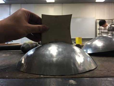 sheet metal bowl|making a steel bowl.